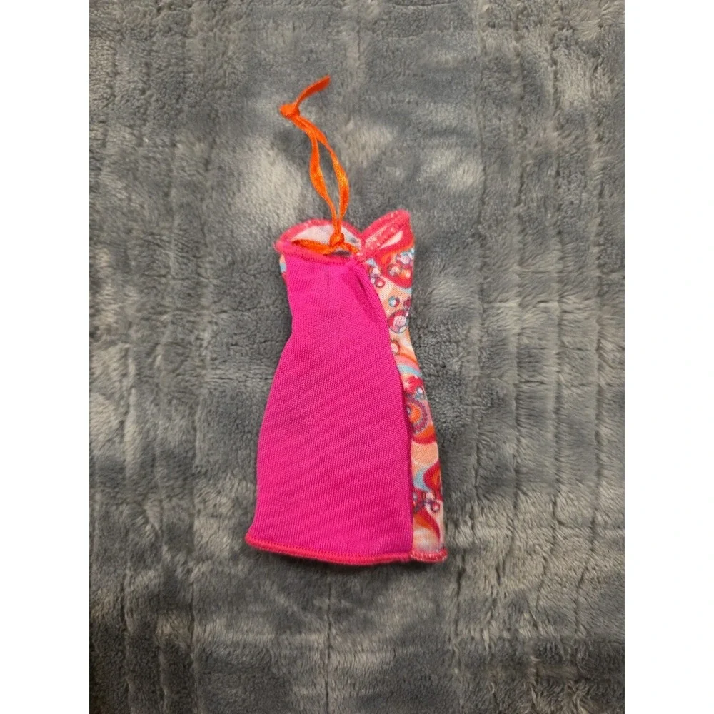 Barbie Doll Pink &‎ Diamonds Fashionista  Short Mini Sundress Neck Strap Clothes